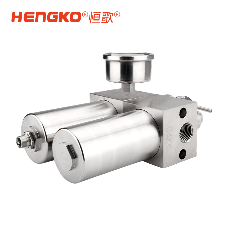 1分鐘,讓你了解不銹鋼氣源處理器三聯(lián)件!「過濾調(diào)壓」