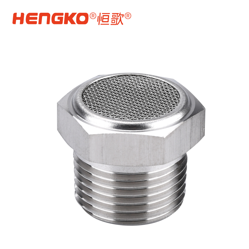 壓縮空氣機不銹鋼消聲器,現(xiàn)貨供應(yīng),高效降噪,適用于氣動系統(tǒng)