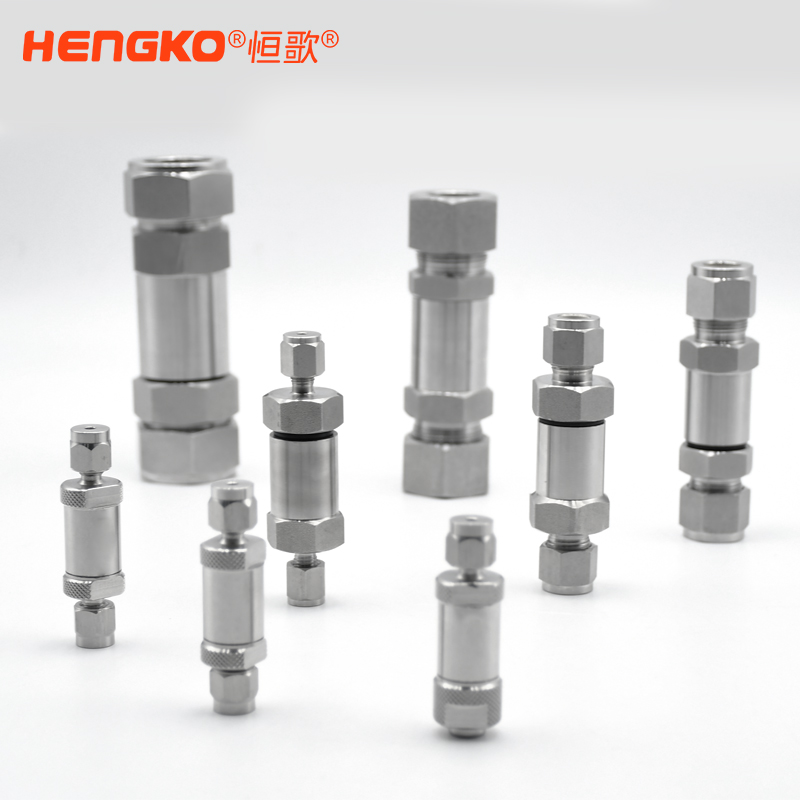 不銹鋼高純高壓卡套過濾器_工藝氣體過濾器