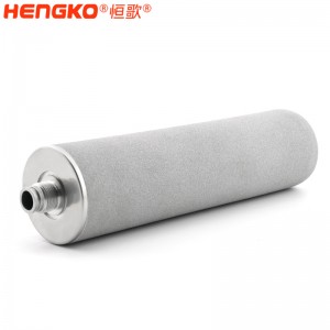 多孔316L不銹鋼過濾器_定制高精度燒結濾芯