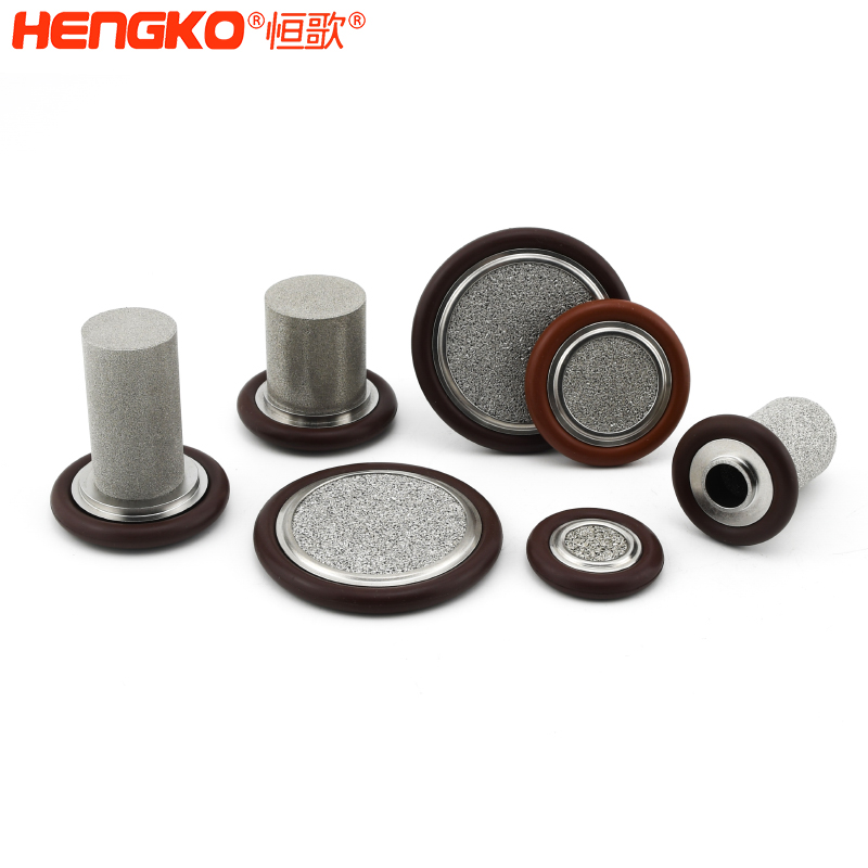 真空卡環不銹鋼過濾器_KF16真空卡環